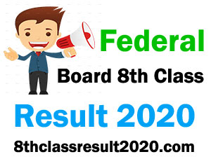 Federal Board 8th Class Result 2026