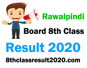 Rawalpindi Board 8th Class Result 2026